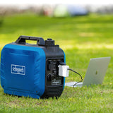 Scheppach Inverter Benzin Stromerzeuger SG2500i Stromgenerator Notstromaggregat | mit Invertertechnik für sensibler Elektronik | 2000W Leistung | Steckdosen 2x 230V / 2x USB Typ A | 64,1dB Generator