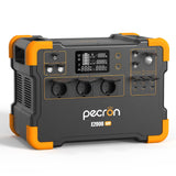 pecron Tragbare Powerstation E2000LFP,1920Wh LiFeP04-Batterie mit 2000W AC Ausgängen Stromgenerator für Reise/Camping/Outdoors/Emergency